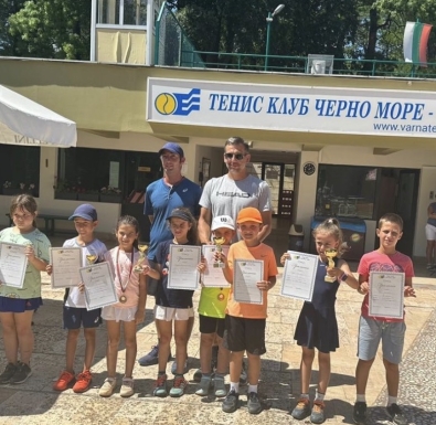 Теодор Желев и Мария Милкова спечелиха регионално до 8 г. във Варна