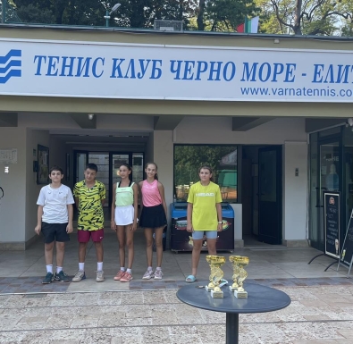 Теодор Янков и Евгения Маринова – първи на регионално до 12 г. във Варна
